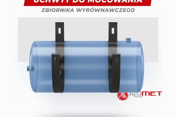 Ogłoszenie - Metalowy solidny uchwyt do montażu naczynia wyrównawczego mocowanie kotłownia stelaż. Zdjęcie 2