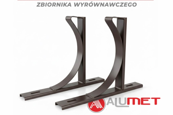 Ogłoszenie - Metalowy solidny uchwyt do montażu naczynia wyrównawczego mocowanie kotłownia stelaż. Zdjęcie 2