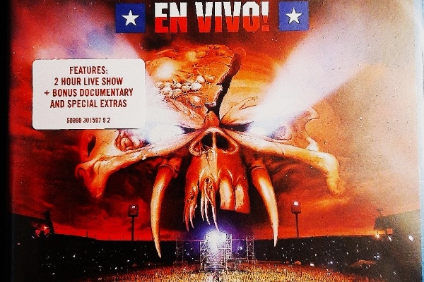 Ogłoszenie - B.R. Nowy Polecam Koncert Blu Ray IRON MAIDEN Live Santiago-Chile. Zdjęcie 1