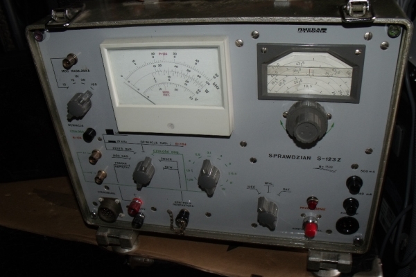 Ogłoszenie - Tester Nadajników S-123Z. Zdjęcie 1