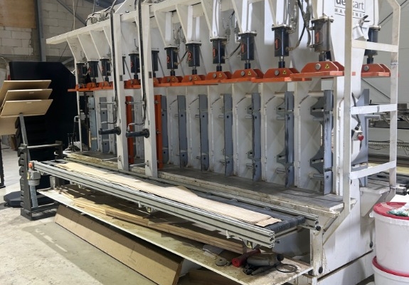 Ogłoszenie - Prasa dwustronna i wielowarstwowa DECK ART do podłóg + nakładarka kleju. Zdjęcie 7