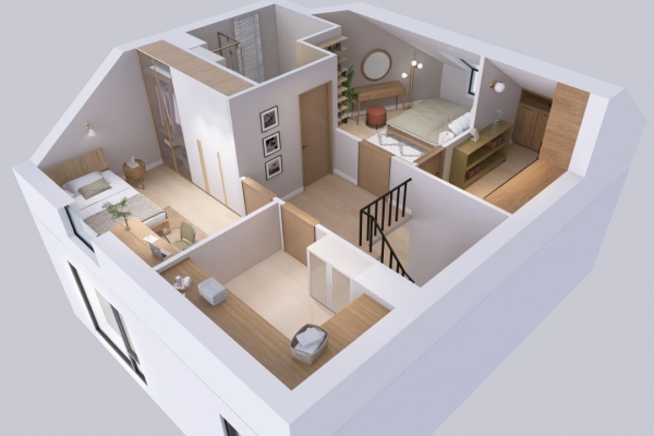 Ogłoszenie - 3pok, 102met, okolice Iwaszkiewicza TARAS/OGRÓD/MP (Wrocław). Zdjęcie 10