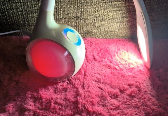 Ogłoszenie - Lampka lampa biurkowa nocna biała LED zmienne kolory. Zdjęcie 7