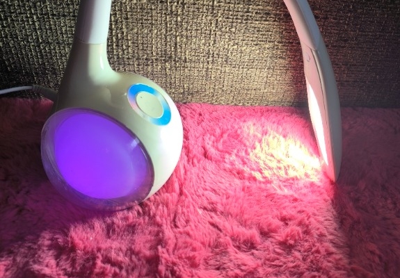 Ogłoszenie - Lampka lampa biurkowa nocna biała LED zmienne kolory. Zdjęcie 5