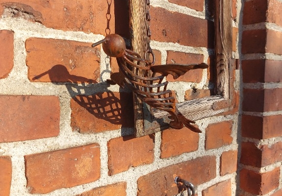 Ogłoszenie - Dekoracja metalowa ptak -ozdoba.. Zdjęcie 3