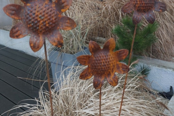 Ogłoszenie - Słoneczniki metalowe dekorację do ogrodu.. Zdjęcie 1