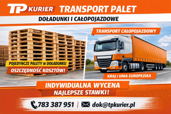 Ogłoszenie - Usługi transportowe, Usługi Kurierskie, Usługi paletowe. Zdjęcie 1