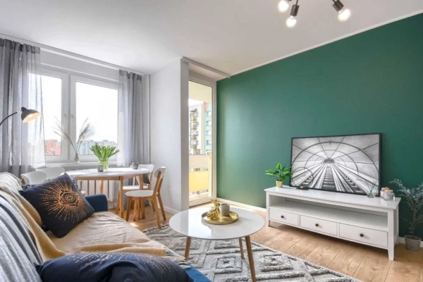 Ogłoszenie - 4pok, 60met, Okolice Drzewieckiego LOGGIA/PIWNICA (Wrocław). Zdjęcie 2