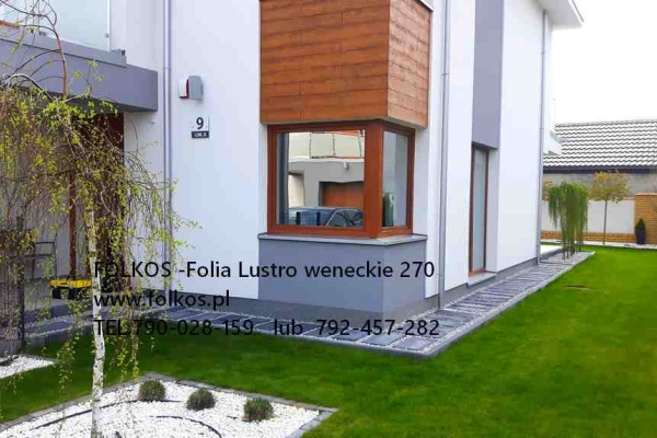 Ogłoszenie - Lustro weneckie Warszawa -Folie weneckie na okna, drzwi, witryny- Folkos folie z usługa oklejania szyb Warszawa. Zdjęcie 5