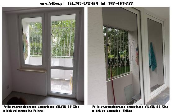Ogłoszenie - Lustro weneckie Warszawa -Folie weneckie na okna, drzwi, witryny- Folkos folie z usługa oklejania szyb Warszawa. Zdjęcie 2
