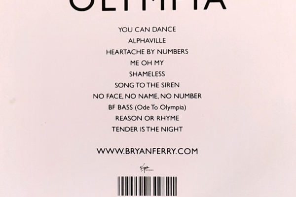 Ogłoszenie - Polecam Album CD BRYAN FERRY - Album Olympia. Zdjęcie 2