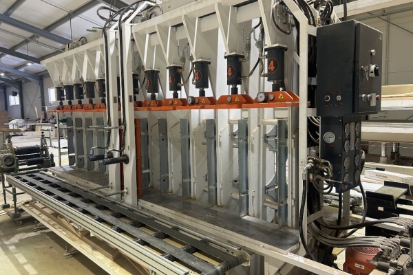 Ogłoszenie - Prasa dwustronna i wielowarstwowa DECK ART do podłóg + nakładarka kleju. Zdjęcie 10