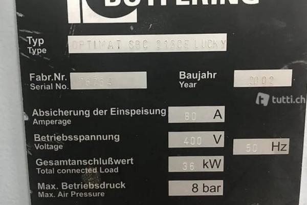 Ogłoszenie - Szlifierka szerokotaśmowa BUTFERING Lucky. Zdjęcie 1