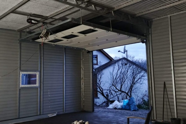 Ogłoszenie - Garaż Blaszany 8x7 m HALA Brama Segmentowa SPAD TYŁ Premium. Zdjęcie 4