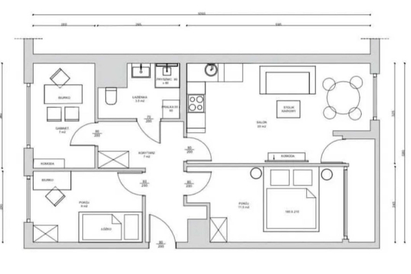 Ogłoszenie - 4pok, 60met, Okolice Drzewieckiego LOGGIA/PIWNICA (Wrocław). Zdjęcie 8