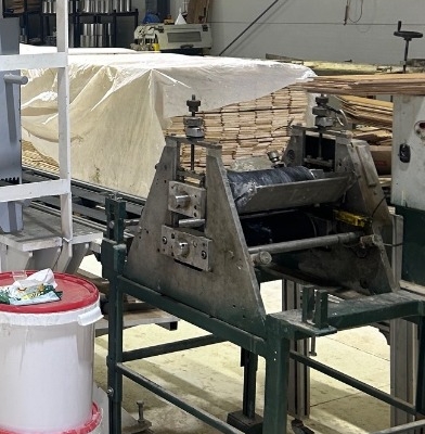 Ogłoszenie - Prasa dwustronna i wielowarstwowa DECK ART do podłóg + nakładarka kleju. Zdjęcie 1