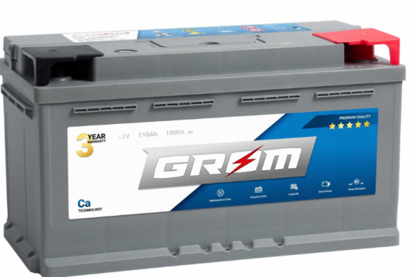 Ogłoszenie - Akumulator Grom Premium 110Ah 1000A EN DTR Prawy Plus. Zdjęcie 1