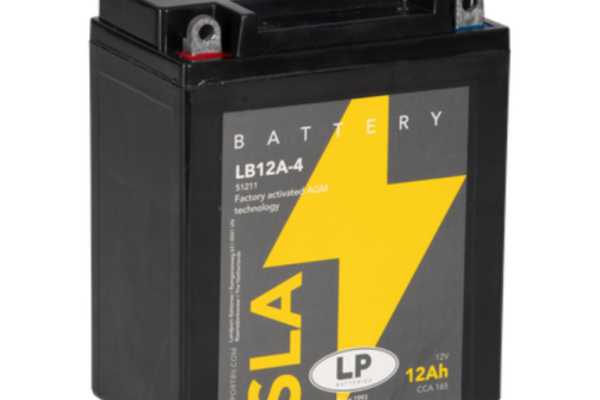 Ogłoszenie - Akumulator motocyklowy Landport SLA LB12A-4 12Ah 165A. Zdjęcie 1