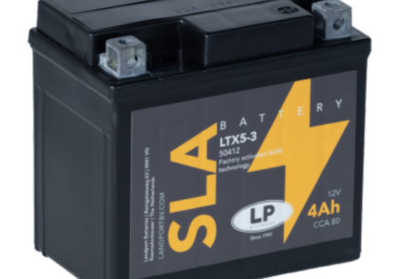 Ogłoszenie - Akumulator motocyklowy Landport SLA LTX5-3 4Ah 80A. Zdjęcie 1