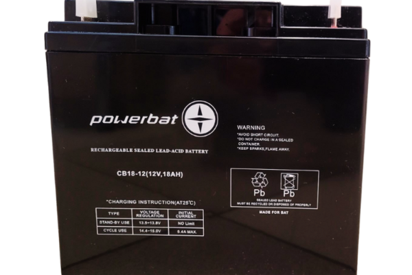 Ogłoszenie - Akumulator żelowy POWERBAT 12V 18Ah. Zdjęcie 1