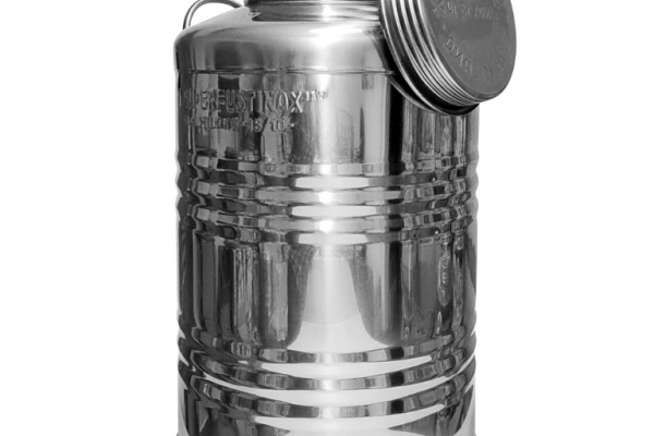 Ogłoszenie - Beczka bańka ze stali nierdzewnej inox pojemnik zbiornik hermetyczny 50L na bimber olej roślinny ocet woda pitna sok. Zdjęcie 5