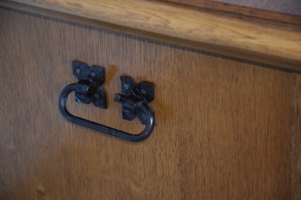 Ogłoszenie - skrzynia dębowa - jak nowa. Zdjęcie 5