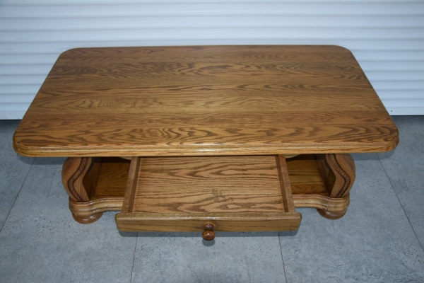 Ogłoszenie - ława do salonu dębowa  - super stan. Zdjęcie 3