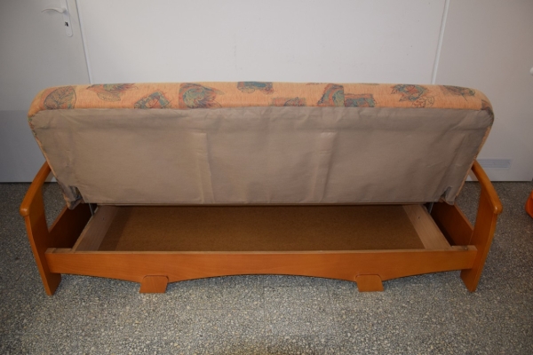 Ogłoszenie - kanapa - wersalka rozkładana - super stan. Zdjęcie 3