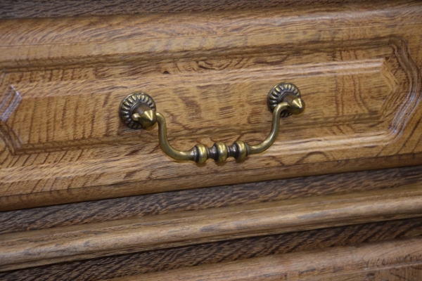 Ogłoszenie - komoda z drewna dębowego - super stan. Zdjęcie 5