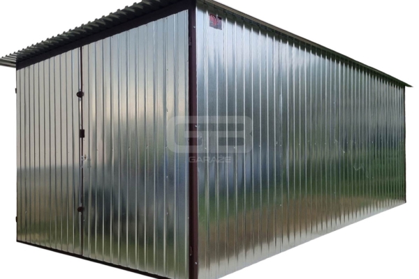 Ogłoszenie - Garaż blaszany 3x4m Brama - ocynk - Dach  spad w tył GB136. Zdjęcie 1