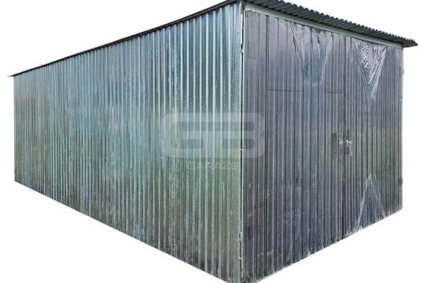 Ogłoszenie - Blaszak 3×5 m II gatunek – wolnostojący – garaż na plac budowy GB104. Zdjęcie 1