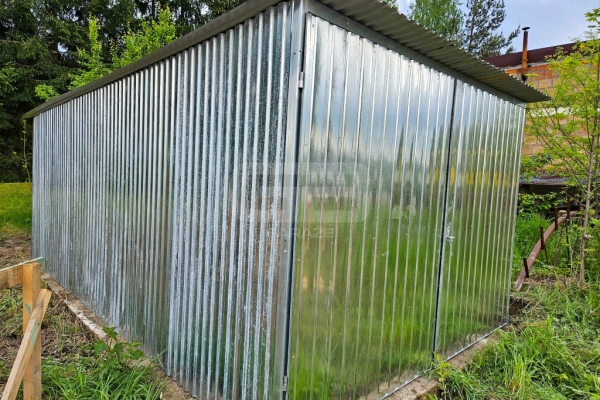 Ogłoszenie - Garaż 3×5 m blaszany – II gat – konstrukcja wolnostojąca – na budowe GB110. Zdjęcie 5