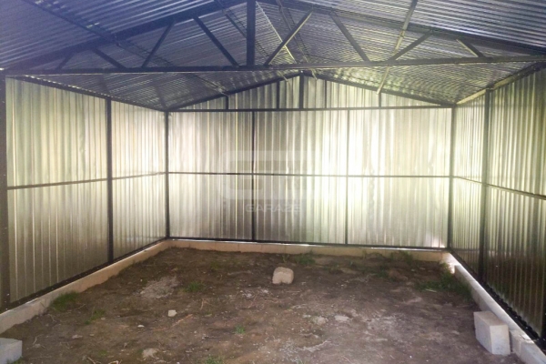 Ogłoszenie - Garaż blaszany 4x6 Brama - ocynk - dwuspad GB165. Zdjęcie 4