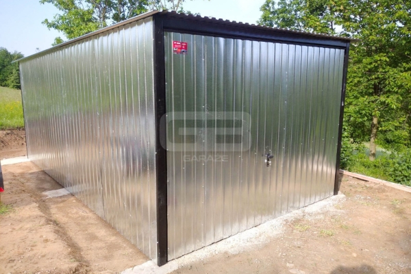 Ogłoszenie - Garaż blaszany 3x5 Brama - ocynk - spad w tył GB139. Zdjęcie 6