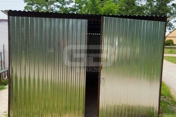 Ogłoszenie - Garaż blaszany 3x5 Brama ocynk - spad w tył GB142. Zdjęcie 7