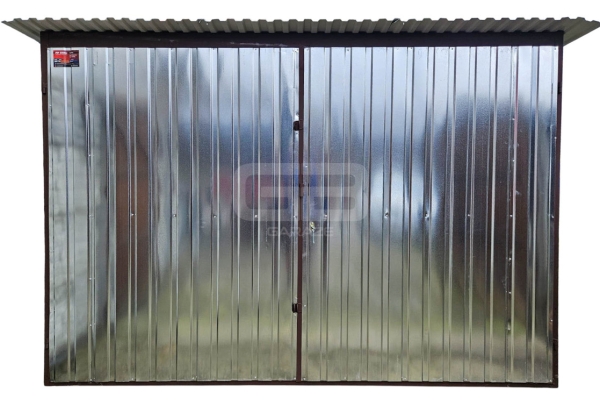 Ogłoszenie - Garaż blaszany 3x5m - spad w tył - ocynk wolnostojący GB127. Zdjęcie 1