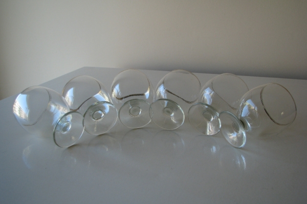 Ogłoszenie - Koniakówki lampki kieliszki na koniak brandy 6 szt retro PRL. Zdjęcie 6