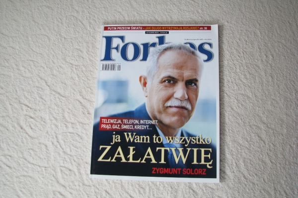 Ogłoszenie - Forbes – miesięcznik 2010, 2015 i Forbes Life 2015r. Zdjęcie 7
