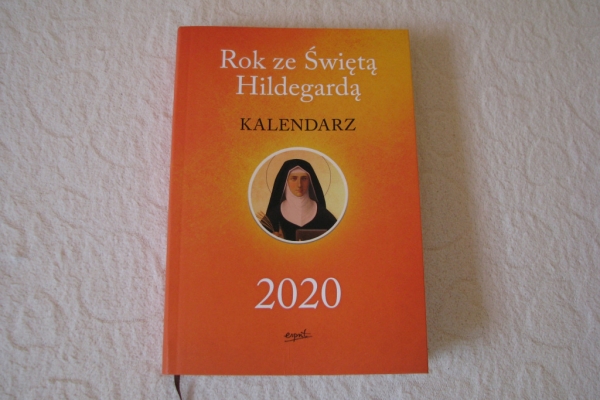 Ogłoszenie - Kalendarz książkowy Rok ze Świętą Hildegardą 2020. Zdjęcie 2