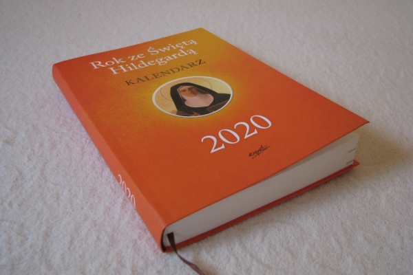 Ogłoszenie - Kalendarz książkowy Rok ze Świętą Hildegardą 2020. Zdjęcie 3