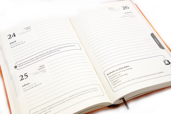 Ogłoszenie - Kalendarz książkowy Rok ze Świętą Hildegardą 2020. Zdjęcie 7