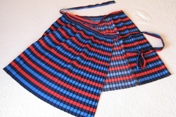 Ogłoszenie - Spódnica plisowana, wiązana jak fartuszek uniwersalny rozmiar XS - XL. Zdjęcie 6