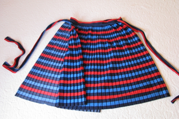 Ogłoszenie - Spódnica plisowana, wiązana jak fartuszek uniwersalny rozmiar XS - XL. Zdjęcie 4