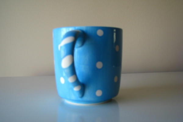 Ogłoszenie - Urocze kubki w kropki z figurką delfina i pieska w środku 3D. Zdjęcie 8