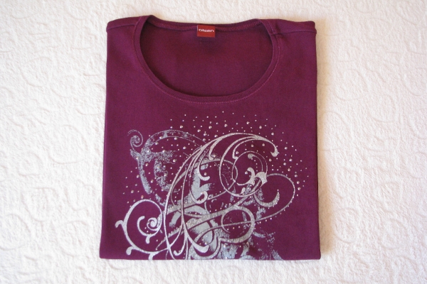 Ogłoszenie - Koszulka OLSEN ze zdobieniami, bluzka z krótkim rękawem, T-shirt, rozm. L/XL. Zdjęcie 6