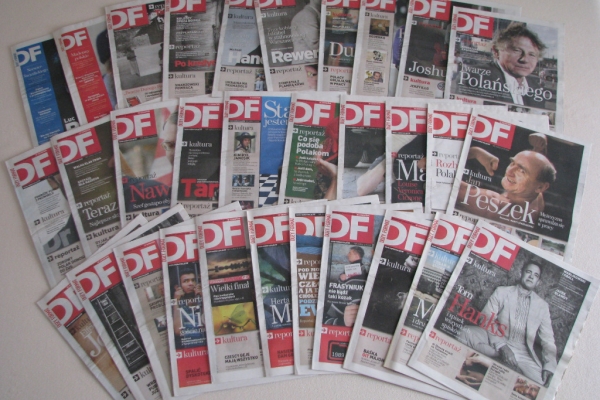 Ogłoszenie - DF – Duży Format – tygodnik Gazety Wyborczej z roku 2009. Zdjęcie 8