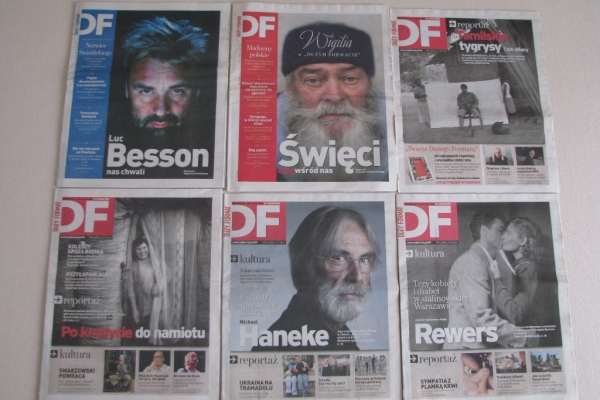 Ogłoszenie - DF – Duży Format – tygodnik Gazety Wyborczej z roku 2009. Zdjęcie 2