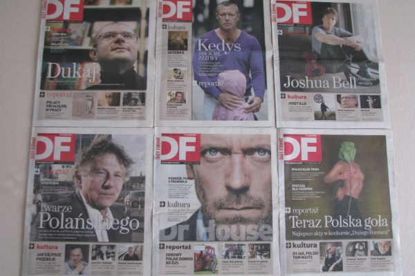 Ogłoszenie - DF – Duży Format – tygodnik Gazety Wyborczej z roku 2009. Zdjęcie 3