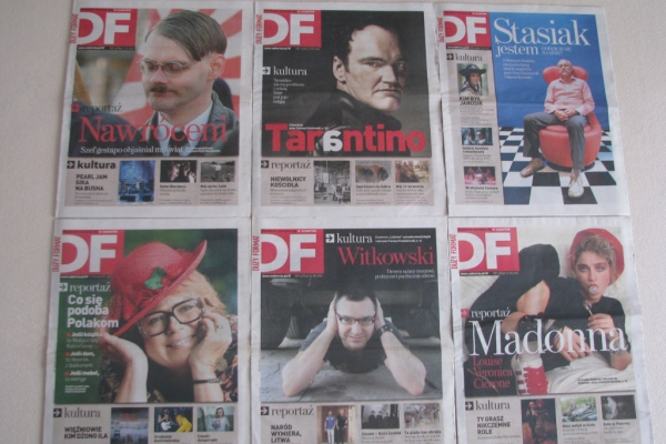 Ogłoszenie - DF – Duży Format – tygodnik Gazety Wyborczej z roku 2009. Zdjęcie 4