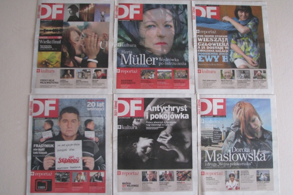 Ogłoszenie - DF – Duży Format – tygodnik Gazety Wyborczej z roku 2009. Zdjęcie 6